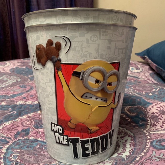 AMC Other Amc Minions Rise Of Gru Tin Metal Popcorn Bucket Poshmark